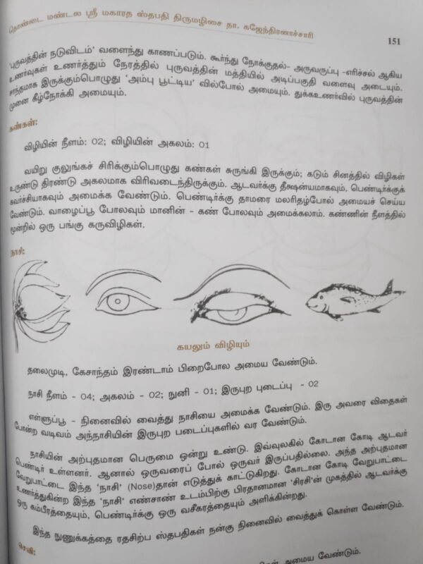 ஸ்ரீ மகாரதம் கலைச் செந்நூல் (ஸ்ரீ மகாரதம் சிற்ப சாஸ்திரம்) - திருமழிசை தா. கஜேந்திரன்